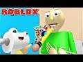GET OUT WHILE YOU STILL CAN FROM GIANT BALDI'S BODY | The Weird Side of Roblox: Escape Baldi Obby