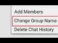 How To Change & Add Group Name In IMO App