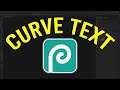 How To Curve Text in Photopea (Easy)