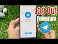 How to Log Out from Telegram App on Android (2021)