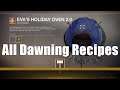 How to Oven 2.0 | All Cookie Recipes | Riven Location | Destiny 2 Dawning Event 2019