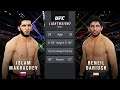 Islam Makhachev Vs. Beneil Dariush : UFC 4 Gameplay (Legendary Difficulty) (AI Vs AI) (PS4)