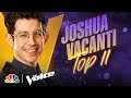 Joshua Vacanti Performs Queen's "The Show Must Go On" | NBC's The Voice Top 11 2021