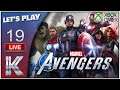 Marvel's Avengers - Live Let's Play #19 [FR] Méga-Ruche pour ce soir sa pique le C.. ^^