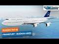 [MSFS] Frankfurt Main to Buenos Aires - Boeing 747-8i Lufthansa (Part 1)｜Drawyah