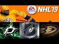 NHL 19 Season mode: Dallas Stars vs Anaheim Ducks (Xbox One HD) [1080p60FPS]