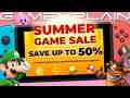 Nintendo eShop Summer Sale! Up to 50% off MAJOR Games (Mario Party, DQXI:S, Crash, & WAY More!)