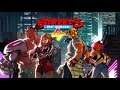 Streets of Rage 4 survival mode - Floyd and Barbon team up Part 2 - PS4