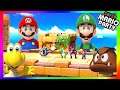 Super Mario Party Minigames #427 Mario vs Luigi vs Goomba vs Koopa troopa