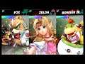 Super Smash Bros Ultimate Amiibo Fights – 11pm Finals Fox vs Zelda vs Bowser Jr