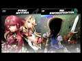 Super Smash Bros Ultimate Amiibo Fights  – Pyra & Mythra #73 Pyra vs Rex