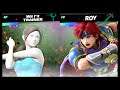 Super Smash Bros Ultimate Amiibo Fights  – Request #19339 Wii Fit vs Roy