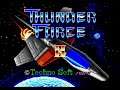 Thunder Force II (サンダーフォースII). [Mega Drive]. 1CC. Playthrough. 60Fps.