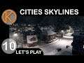 TRAINS & POST & CHRISTMAS TREE In Cities Skylines - Ep. 10