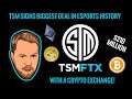 TSM signs biggest esports deal in HISTORY with a CRYPTO exchange! #TSM #esports #crypto #blockchain