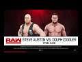 WWE 2K19 Stone Cold Steve Austin VS Dolph Ziggler 1 VS 1 Steel Cage Match