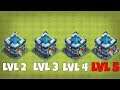 ALL TH13 LEVEL COMPARISION!!  "Clash Of Clans" NEW XMAS UPDATE!