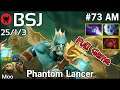 BSJ [RNS] plays Phantom Lancer!!! Dota 2 Full Game7.22