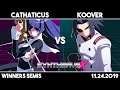 Cathaticus (Orie) vs Koover (Akatsuki) | UNIST Winners Semis | Synthwave X #11