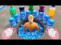 Different Fanta, Coca Cola, Schweppes, Pepsi, Sprite Underground VS Mentos | Among Us