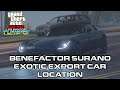 GTA Online Los Santos Tuners- Benefactor Surano Exotic Export Car Location