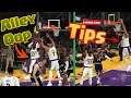 How do you do an alley oop in 2K21