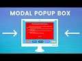 How To Add Modal Popup Box On WordPress Website - Free Wordpress Modal Popup Box Plugin