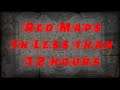 how to be in RED MAPS in 12 hours (in a new league)
