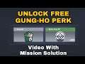 How to Get FREE Gung Ho Perk in COD Mobile | Unlock Gung-Ho Green Perk | Gung Ho Seasonal Mission