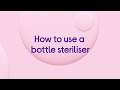 How to use a bottle steriliser - Featured Tech