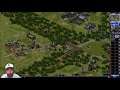 Long Free for All Game in Oil in the center map Command & Conquer Red Alert 2 Online Multiplayer