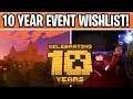 Minecraft 10 Year Anniversary Wishlist! Super Duper Graphics Pack, Dungeons & PS4 Bedrock