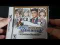 Phoenix Wright Ace Attorney - Justice for All DS Unboxing