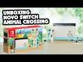 PRIMEIRO UNBOXING do novo Nintendo Switch Animal Crossing