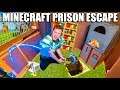 Real Life MINECRAFT Box Fort Prison ESCAPE! 24 Hour Challenge DAY 5 - Escape Prison & Building