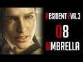 Resident Evil 3 Remake PL E08 MROCZNE SEKRETY UMBRELLI! Gameplay PL 4K60