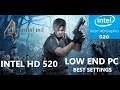 Resident Evil 4 HD Edition Intel HD 520 | Low End PC Best Settings | Teste na Intel HD 520