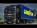 Scania R520 V8 - Hanover → Odense | Euro Truck Simulator 2