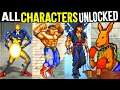 Streets of Rage 4 - ALL SOR CHARACTERS UNLOCKED / Every Character Unlocked SOR4 & Roo Easter Egg