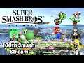 Super Smash Bros Ultimate Live Stream Online Matches Part 100 Celebrating With Mods and Sponsors