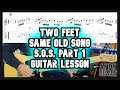 Two Feet - Same Old Song (S.O.S. Part 1) Guitar Tutorial