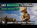 Unreal Engine 5 Beginner Chaos Tutorial - Learn to Destruction in UE5 (FREE PROJECT FILES)