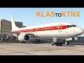 X-Plane 11 | The Secret Airline KLAS to KTNX | Zibo Mod 737-800X