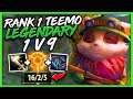 #1 TEEMO WORLD FULLY OBLITERATED TOP-LANE FOR AN INSANE CARRY (PERFECT PLAYS) - League of Legends