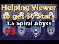 #3 (1.5) Helping Viewers to get 36 star in Spiral Abyss | Genshin Impact