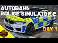 Autobahn Police Simulator 2 - Part 1 (First Day on the Job)