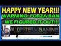 Forza Horizon 4 " HAPPY NEW YEAR And WARNING FOR FORZA BANS"
