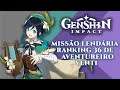 Genshin Impact - Missão Lendária - Venti - Ranking 36 de Aventureiro