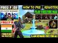 How To Pre Register Free Fire Max in India | Free Fire Max Pre Registration Link - Free Fire Max
