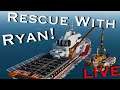 How To Rescue With An Actively Sinking Boat (StormWorks LIVE)